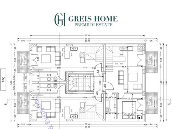 Flogita - Maisonette 79 sq.m.