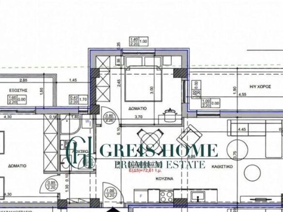 Centre - Apartment 82 sq.m.