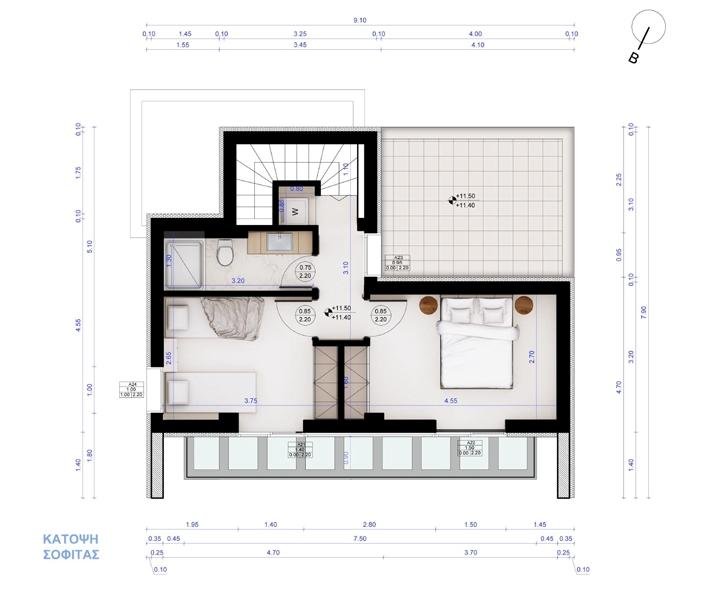 Votsi – Apartment 109 sq.m. Votsi - Apartment 109 sq.m.