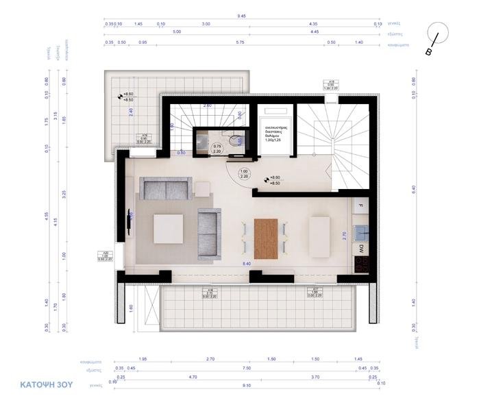 Votsi – Apartment 109 sq.m. Votsi - Apartment 109 sq.m.