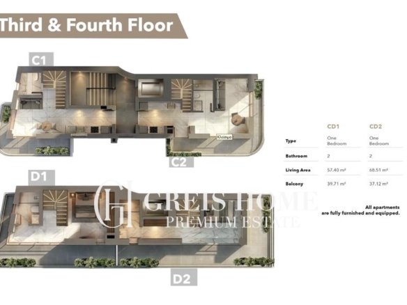 Pangrati - Maisonette 69 sq.m. - 5